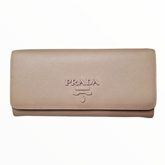 ‼️SOLD‼️PRADA LONG WALLET SAFFIANO SHINE LEATHER - Picture 2 of 14